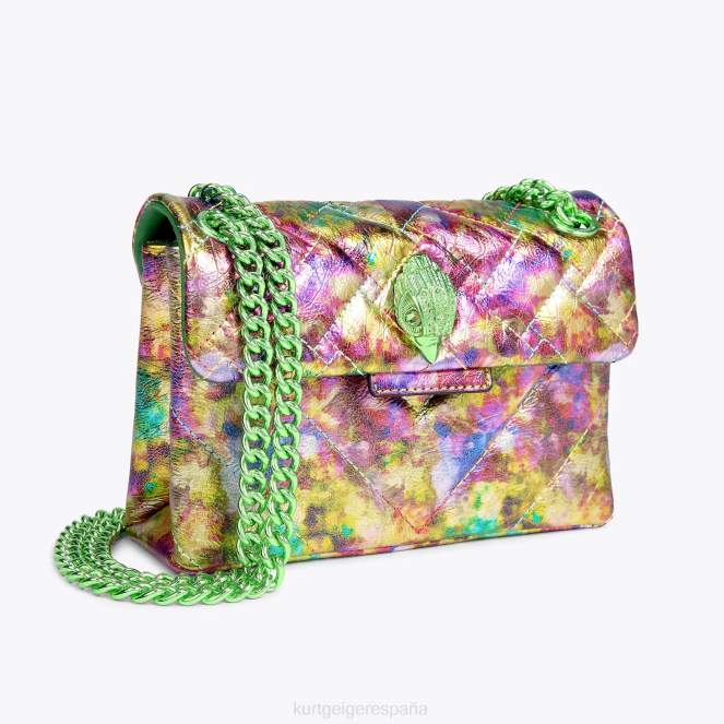 Kurt Geiger mujer mini kensington de piel londres 2LPR50 | bolsas combinación verde